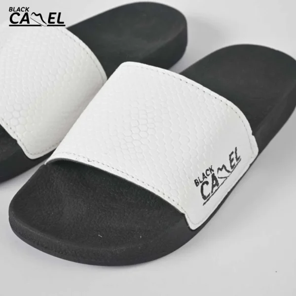 black camel cobra texture slide (cimahi - brown/white 39-44) - Image 4