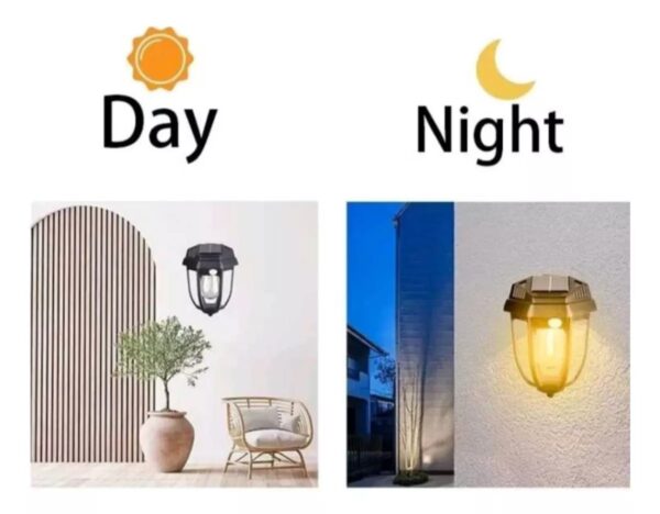 18w outdoor solar induction wall lights eco-friendly illumination for your outdoor spaces - Image 10