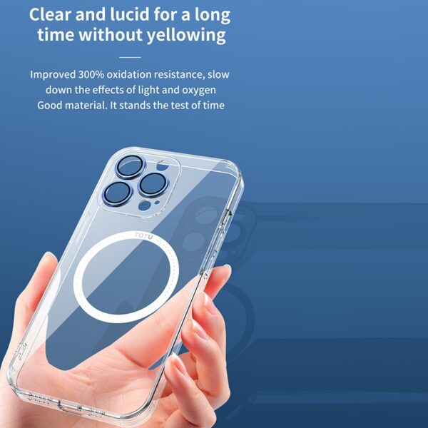 back case for apple iphone 12 mini 5.4" - silicone frosted matte finish for full protection - totu branded with premium contrast button controls- official gingle series by totu - high quality bumper frame - Image 3