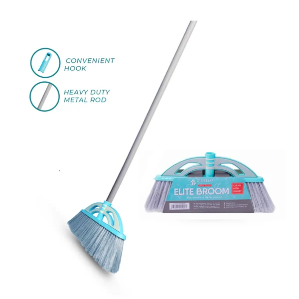 elite broom with foldable rod (4ft) - new arrival