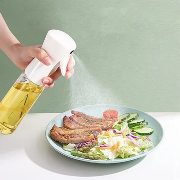 edible oil spray bottle | cooking oil atomized mist oil tank (random color) - Image 5