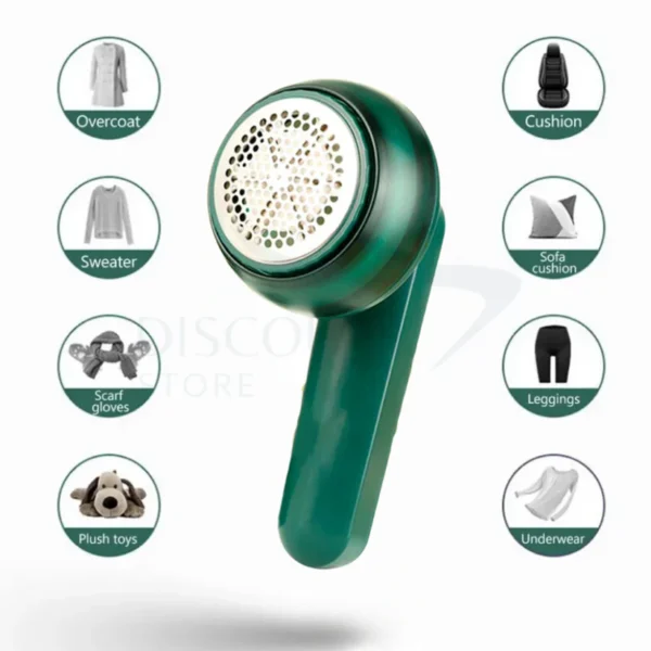 electric lint remover rechargeable | remove stubborn lint, fuzz, and pet hair on your clothes and furniture - Image 2