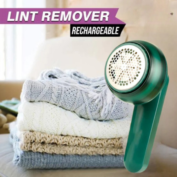 electric lint remover rechargeable | remove stubborn lint, fuzz, and pet hair on your clothes and furniture - Image 3