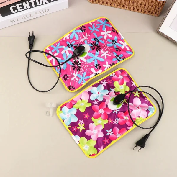 electric heating gel pad health care electrical warm bag pvc type heating bag, -heat pouch hot  bag, heating bag for pain relief electric hot water bag, heating pad (random color) - Image 3