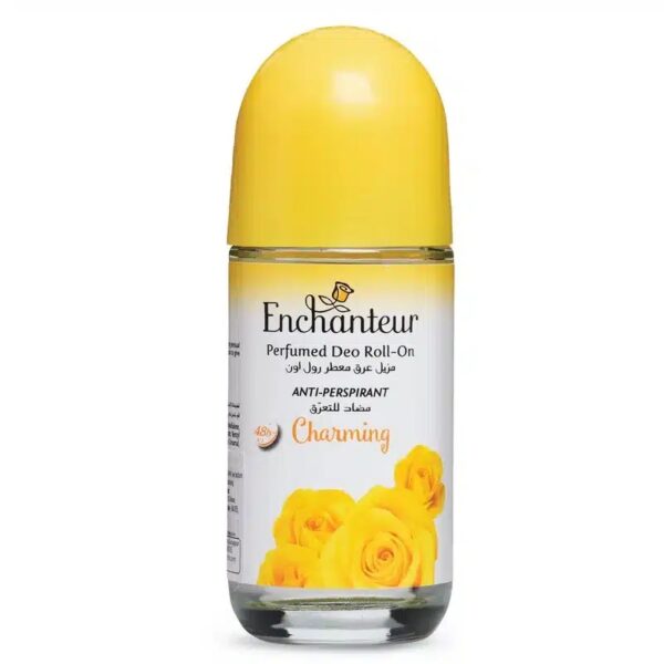 enchanteur perfumed deo roll on anti perspirant charming 48h 50ml