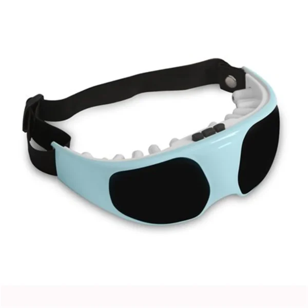 eye massager, portable electric eye care massager electric relieve fatigue healthy migraine mask for eye fatigue, dry eyes and dark circles - cell operated