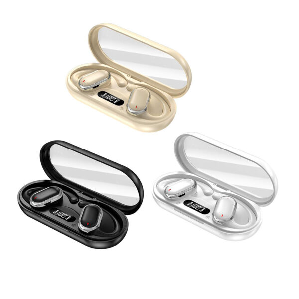 x97 headphones wireless earphone tws painless wear no pain led display open-ear bt 5.3 earbuds (random color) - Image 7
