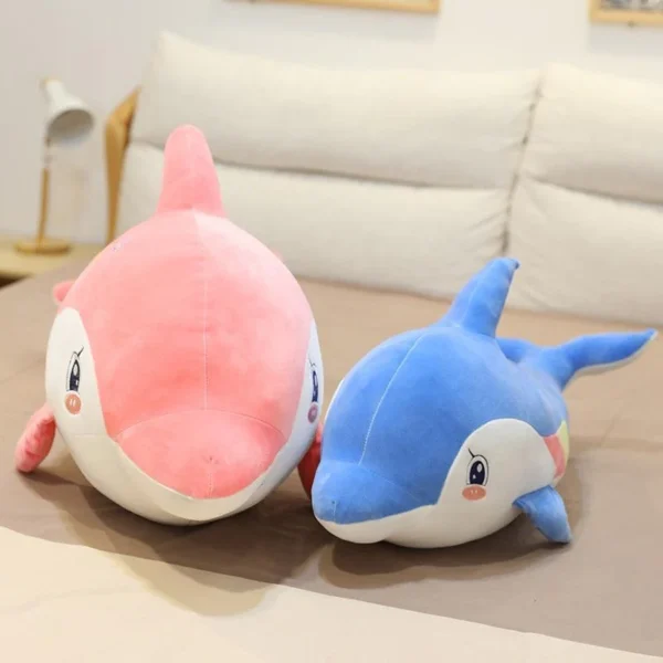 chroma the dolphin | dolphin doll aquarium animal stuff plush toy  sleeping pillow - 65cm (random color) - Image 10
