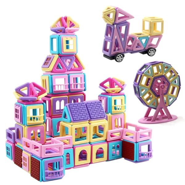 high quality 40 pcs magnetic building block for kids - Image 5