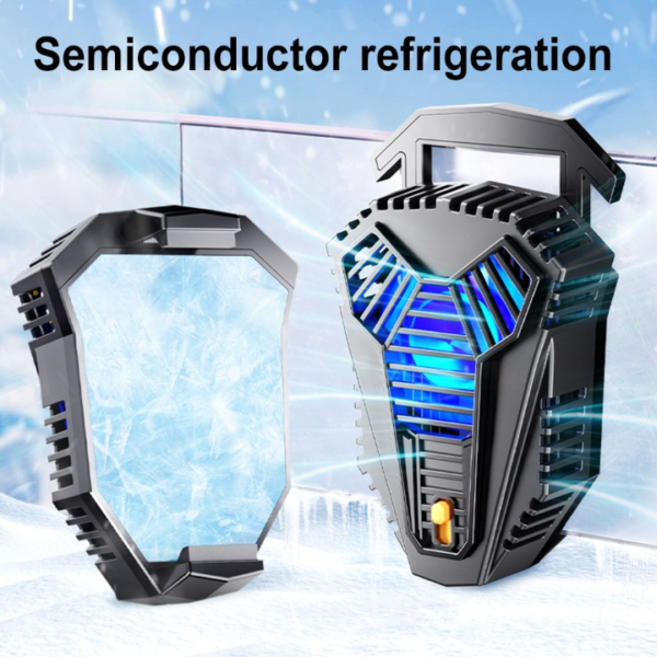 al09 portable original semiconductor mobile phone gaming cooler radiator cooling fan - Image 2