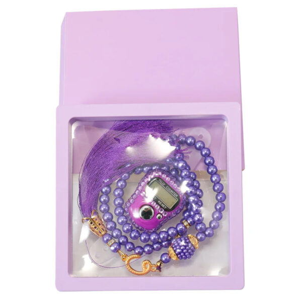 tasbih and digital finger counter gift set | best quality gift set | digital counter | tasbih | ( random color ) - Image 8