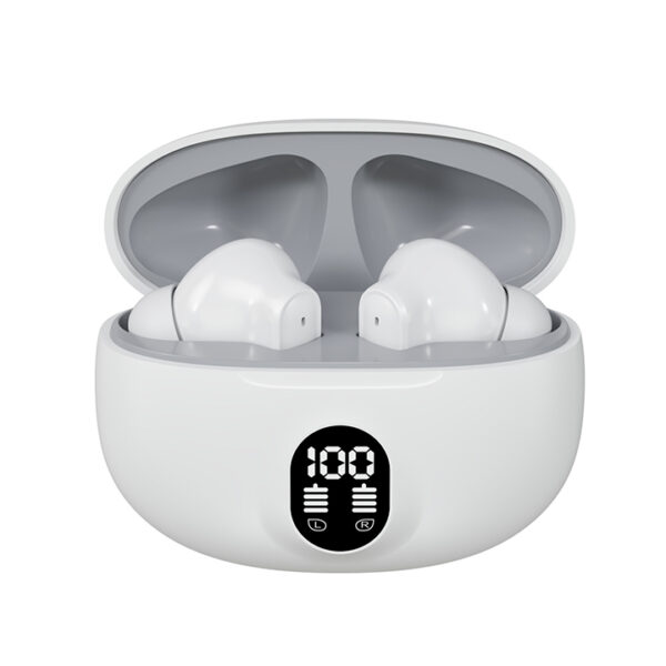 m04 tws wireless bluetooth earbuds | mic in-ear headphones with led display |immersive sound | type c fast charging | bluetooth 5.3 for android/iphone (random color) - Image 10