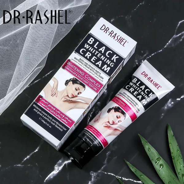 (nw000355) dr rashel black whitening cream ,body cream 100g