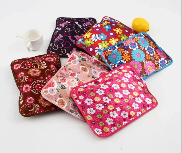 electric heating gel pad health care electrical warm bag pvc type heating bag, -heat pouch hot  bag, heating bag for pain relief electric hot water bag, heating pad (random color) - Image 6