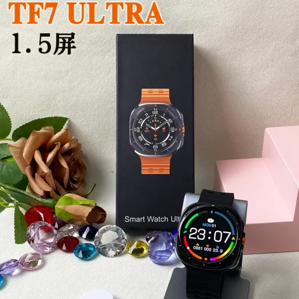 tf7 ultra metal body smart watch (random color) - Image 11