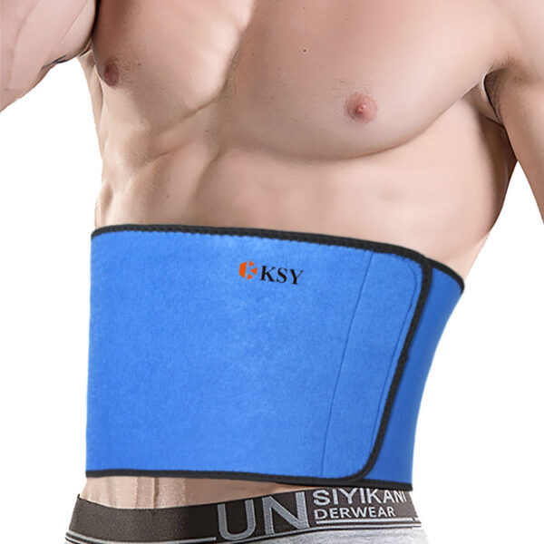 sn-860 smart care waist trimmer belt – free size adjustable compression sports belt for fitness, weight lifting & abdominal support - Image 6