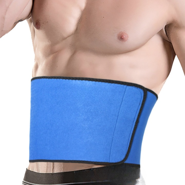 sn-860 smart care waist trimmer belt – free size adjustable compression sports belt for fitness, weight lifting & abdominal support - Image 4