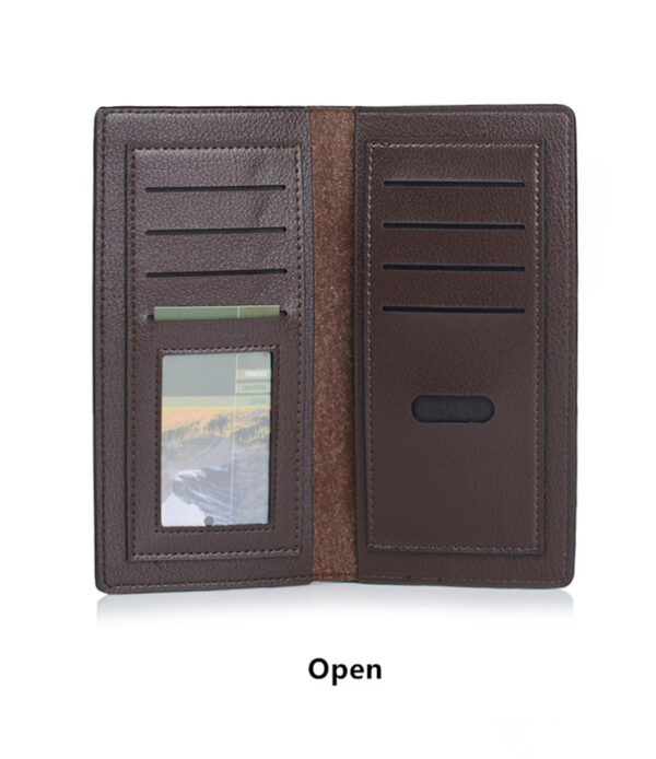 jeep buluo brand wallet clutch carteira masculina men leather men wallets business brand card holder purse | men's wallet - Image 2