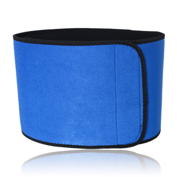 sn-860 smart care waist trimmer belt – free size adjustable compression sports belt for fitness, weight lifting & abdominal support