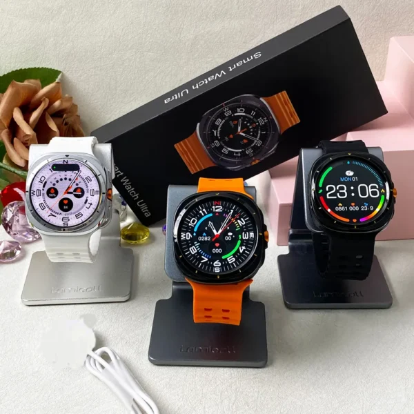 tf7 ultra metal body smart watch (random color) - Image 12