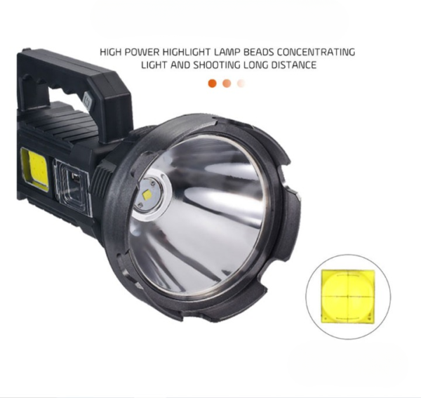 cb t-200 сова usb rechargeable portable torch/emergency light /compact and versatile lighting solution