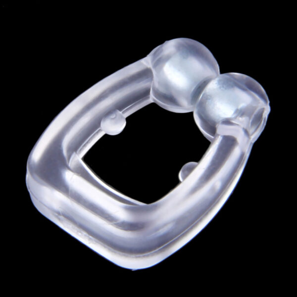 1 piece silicone magnet nose clip stop snoring anti snore device sleeping | best quality nose clip - Image 2