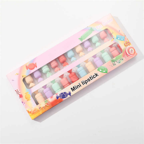 chanlanyan candy longlasting mate lipstick - 24 pcs in box