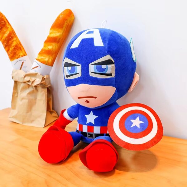 the avengers series soft spiderman and his amazing friends stuffed dolls for superhero fans -25 cm  (random doll) - Image 7