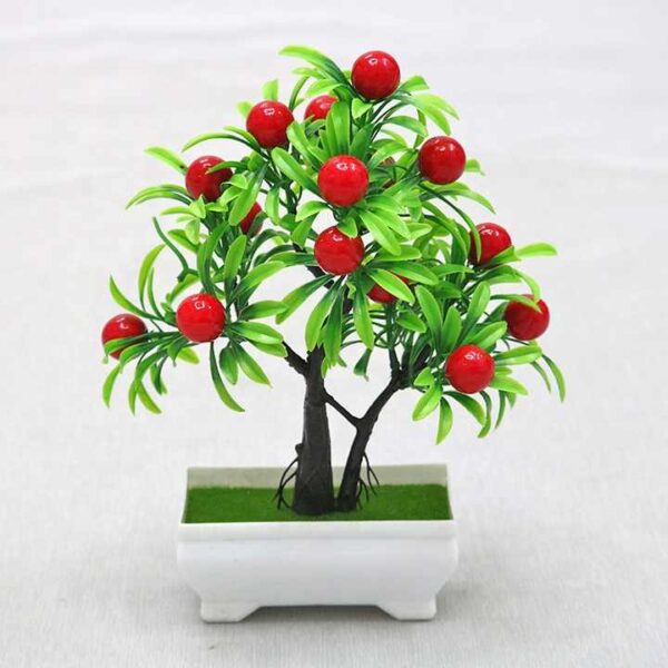 artificial apple fruit  tree decoration piece - Image 2