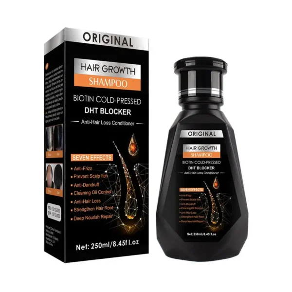 biotin cold pressed dht blocker shampoo - Image 6