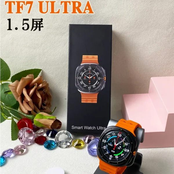 tf7 ultra metal body smart watch (random color) - Image 10