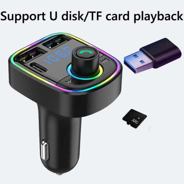 c1 - car mp3 player | car wireless fm transmitter | car mp3 modulator | car accessories ( random color ) - Image 13