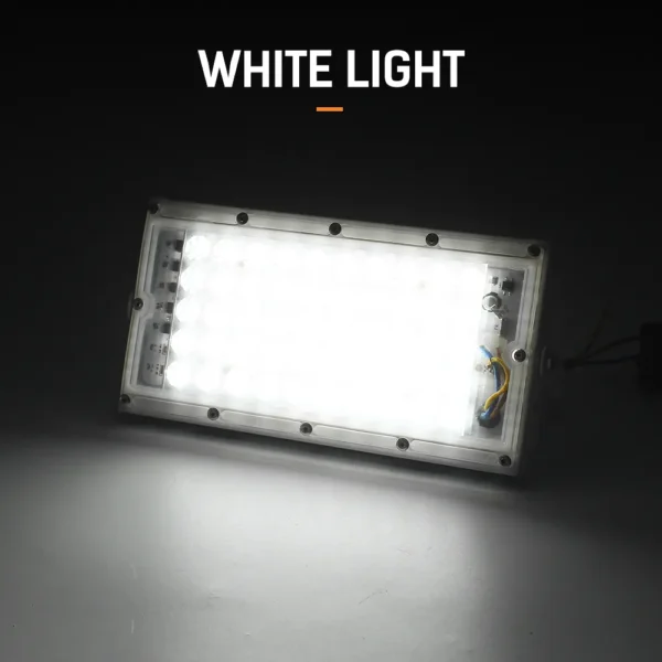 50 watts led outdoor flood light electric clip  dc 12v battery operated - Image 3