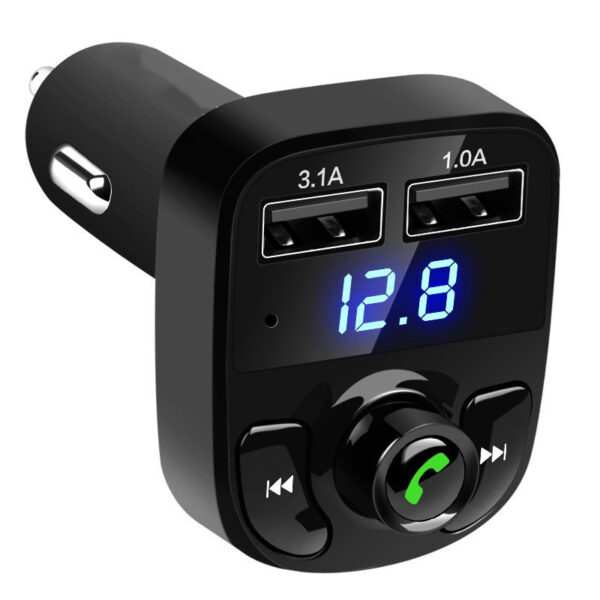 x8 - multifunctional car mp3 player | car wireless fm transmitter | car mp3 modulator - 3.1a | car accessories ( random color ) - Image 13