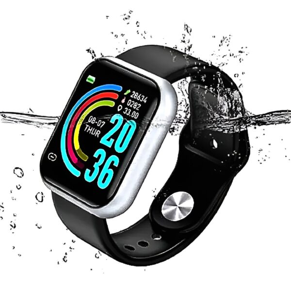 lh 726 - smart bluetooth touch screen watch for men & women - metal body (random color) - Image 11