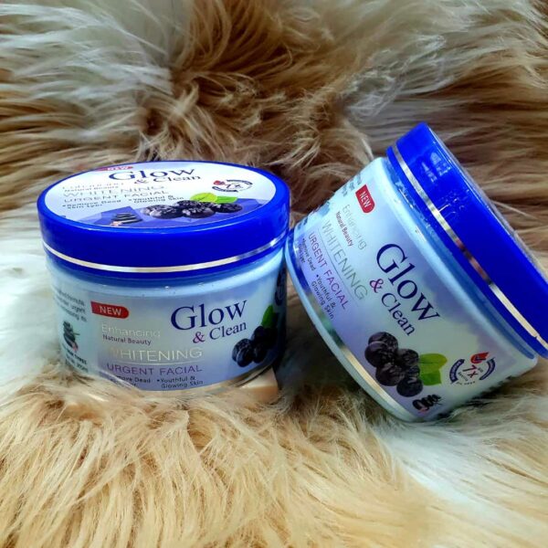 glow & clean whitening urgent facial (jar) deeply cleanse your skin - Image 8