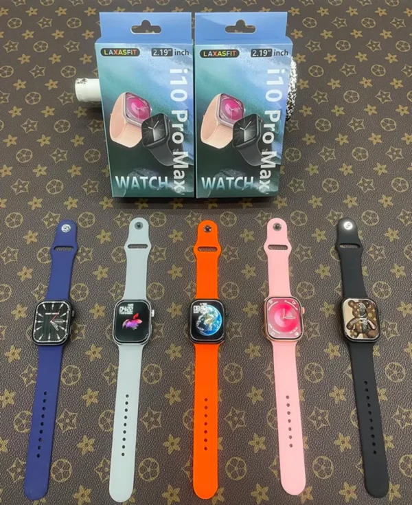 i10 pro max smart watch series 9 bluetooth calling 2.19 hd display 49mm size sports fitness with game - Image 2
