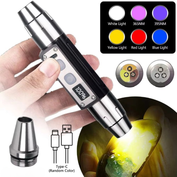gemstone jade and jewelry identification torch | compact portable flash light (random color) - Image 8