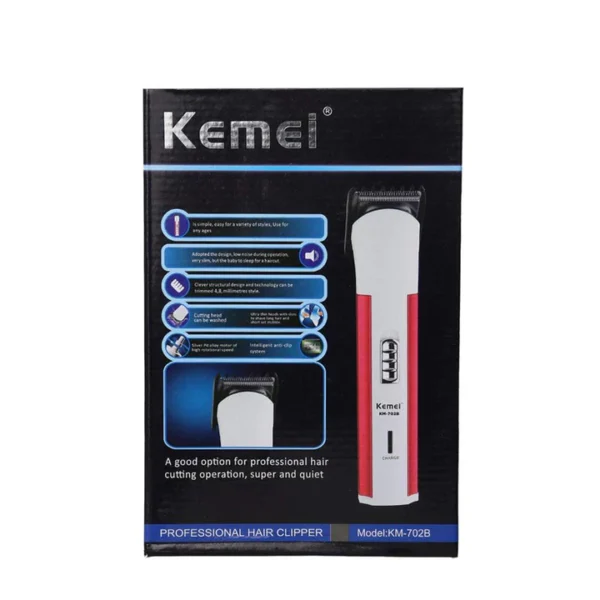 km-702b hair clipper | hair trimmer / hair remover for men (random color) - Image 5