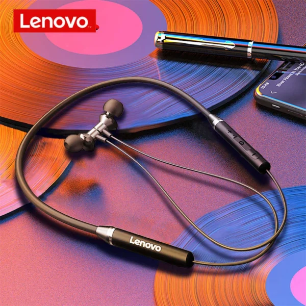 lenovo he05 neckband headphone (original)