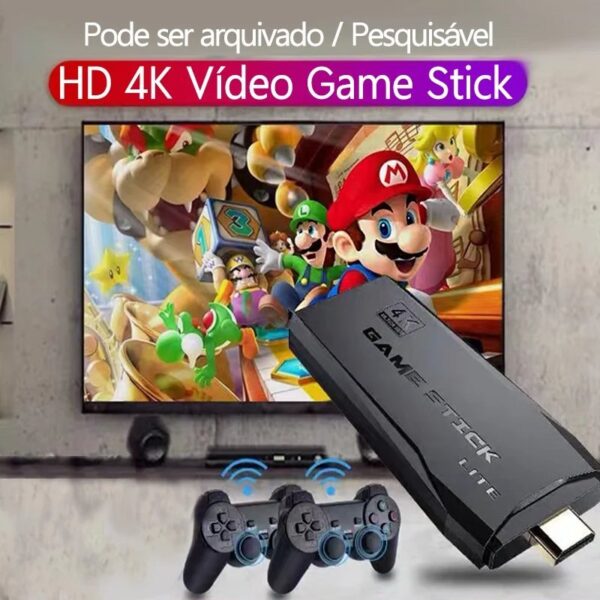 m8 hdmi game stick lite console 2.4g wireless controllers 4k video game retro box - Image 6