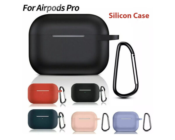 airpords pro 2 silicone case dust water anti-theft protection cove (random color)