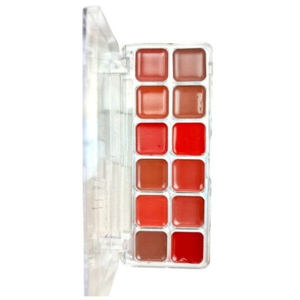 violet makup lip cream pallete | matte color lipstick palette | eyeshadow pallete (random shades) - Image 5