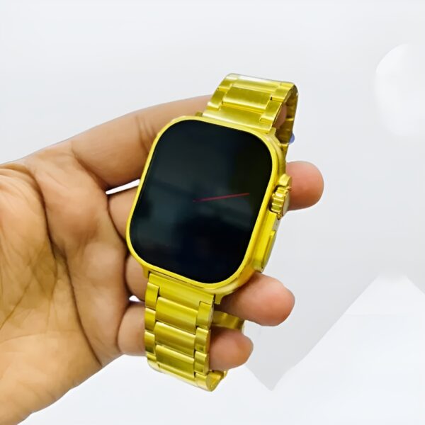 fendior g9 ultra max gold color edition smart watch (random color) - Image 4