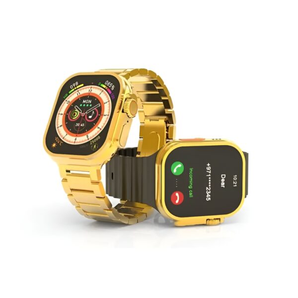 fendior g9 ultra max gold color edition smart watch (random color) - Image 3