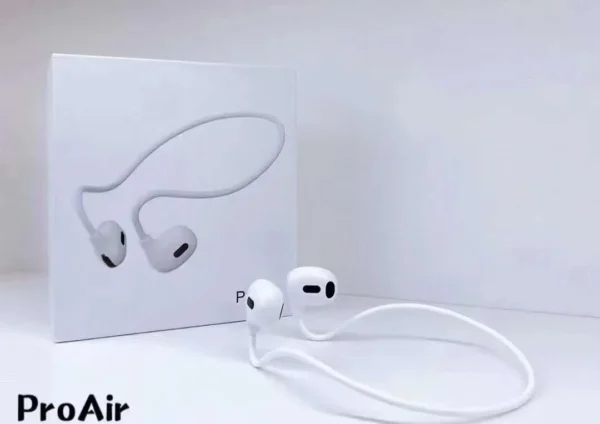 pro air sports earphone hanging neck earphone air pro hifi stereo bass handsfree subwoofer music - Image 2