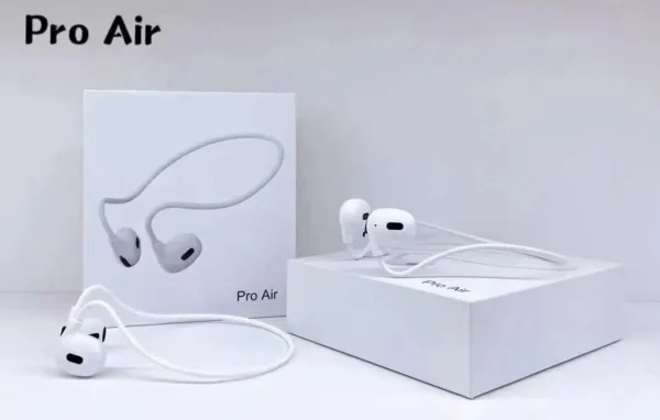 pro air sports earphone hanging neck earphone air pro hifi stereo bass handsfree subwoofer music - Image 3