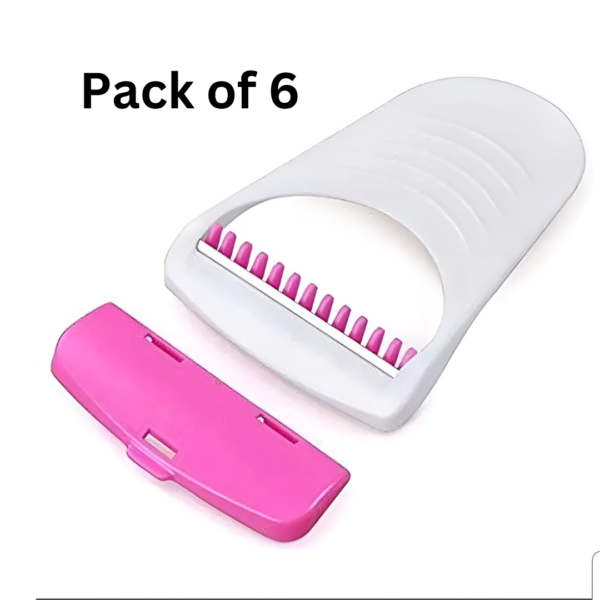 pack of 6 / 12 - safety hair shaving razors designed for girls & women - Image 3