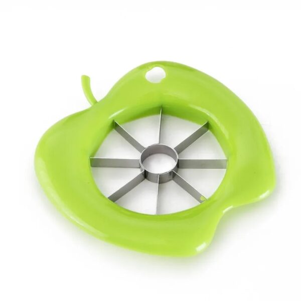 plastic apple shape fruit slicer cutter (random color) - Image 6