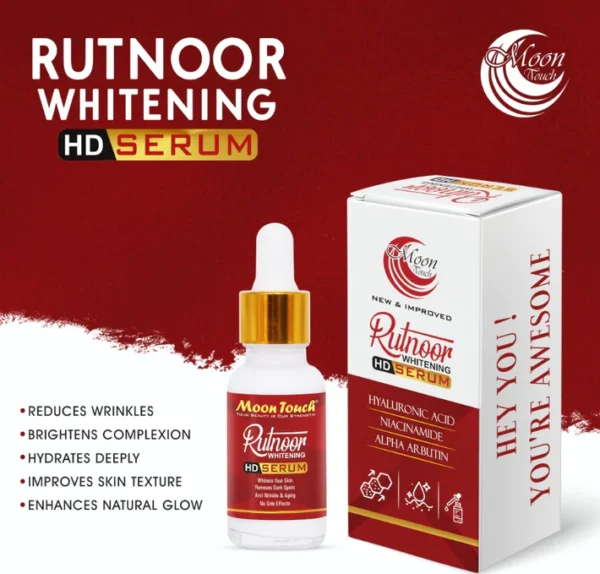 rutnoor whitening serum (enhanced glow & brightened complexion) 20ml